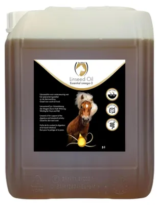 Zdjęcie produktu dla Excellent Horse Linseed Oil olej lniany dla konia różne rozmiary-5 L