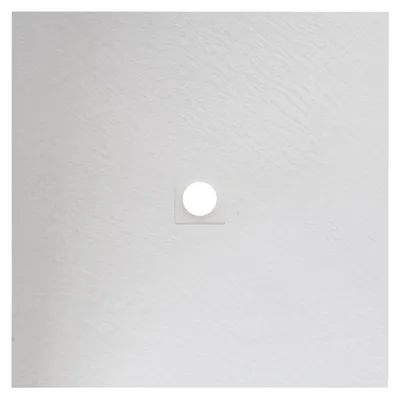 Produktbild von Duschspa 90x90x3cm Quadrat Duschwanne Weiß Schiefereffekt Duschtasse für Badezimmer Duschkabine Duschwand