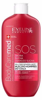 Produktbild von Eveline Cosmetics BodyCare Med+ – Bodylotion, feuchtigkeitsspendend, beruhigend – 20er Karton