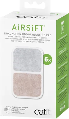 Obrázek produktu pro Filtr do kočičí toalety catit AiRSiFT Dual Action Pad, 6 balení