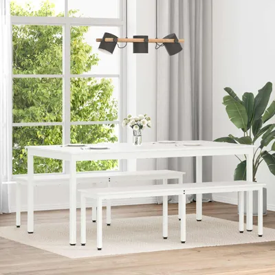 Produktbild von Maison Exclusive - Esstisch Weiß 180 x 90 x 75 cm Massives Kiefernholz