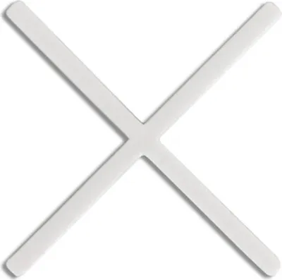 Image de Croisillons 1,5mm Rubi Précision Des Joints De Carrelage - Rubi