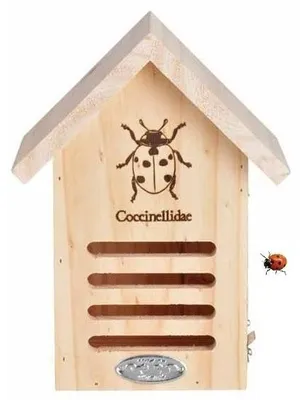 Produktbild von Insektenhotel - fur Marienkafer - Kiefernholz - 23 cm