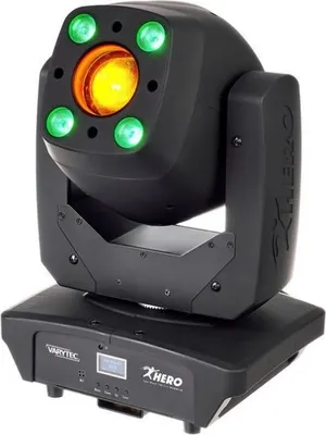 Zdjęcie produktu dla Ruchoma Głowica 2w1 Varytec Hero Spot Wash 140 4x10W RGBW+100W Biały LED