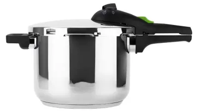 Obrázek produktu pro FAGOR Fagor Rapid Xpress 6/4 Indukční tlakový hrnec 6 + 4 l, superrychlý, nerezová ocel 18/10, 2 nastavení tlaku stříbrná