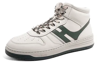 Image de Chaussures Hogan pour homme, modèle HXM6300EU40R37411S, type basket H630 AI24, taille : 7