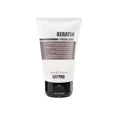 Zdjęcie produktu dla KAYPRO Keratin - Kuracja odbudowująca do włosów zniszczonych i farbowanych 100 ml