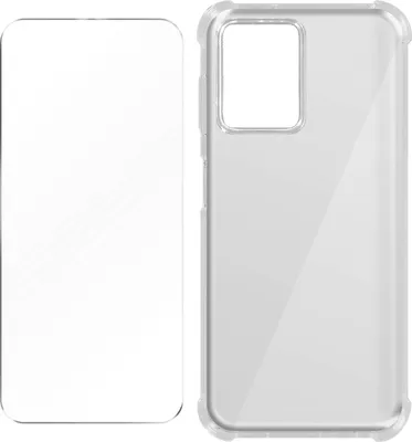 Produktbild von Avizar, Schutz-Set, Hülle + Schutzfolie für Xiaomi Redmi Note 12 Pro / Poco X5 Pro, Transparent