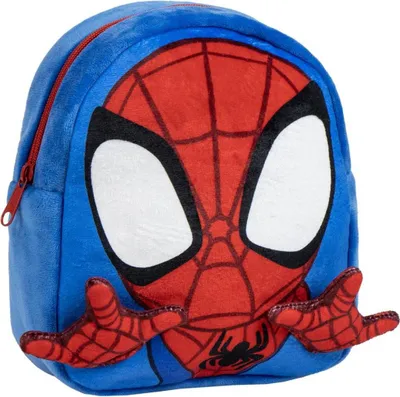 Produktbild von Spiderman Vorschulrucksack Weicher Plüsch-Rucksack für Jungen & Mädchen