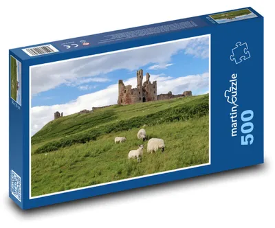 Zdjęcie produktu dla martinpuzzle - Puzzle 500 elementów - Zamek Dunstanburgh