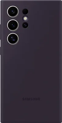 Produktbild von Samsung Silicone Cover Galaxy S24 Ultra - dark violet
