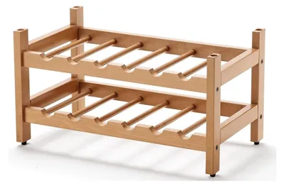 Immagine prodotto di Portabottiglie impilabile in Birellone Dimensioni: 31 cm H x 58,5 cm L x 32 cm P