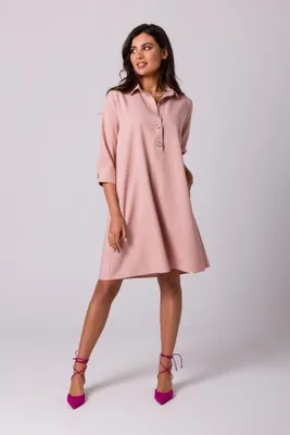 Produktbild von BeWear Hemdblusenkleid für Frauen Ganiervydd B257 rosa XL