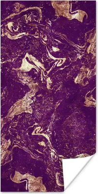 Produktbild von MuchoWow® Poster Naturstein - Kalkstein - Gold 20x40 cm - Plakat - Foto