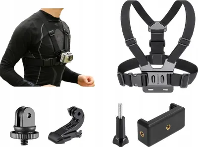 Zdjęcie produktu dla Szelki Uchwyt Chest Mount do GoPro 10 9 8 7 6 5 4