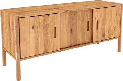 Produktbild von Sideboard 142 cm breit, Eiche massiv geölt, PORI-165