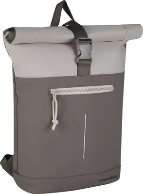 Produktbild von New Rebels Backham New York Taupe Beige Rolltop Rucksack