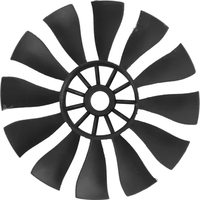 Produktbild von 50 -mm -Kanallüfter 12 -Blade -Propeller -Kunststoffzubehör für RC -Flugzeuge Blackccw