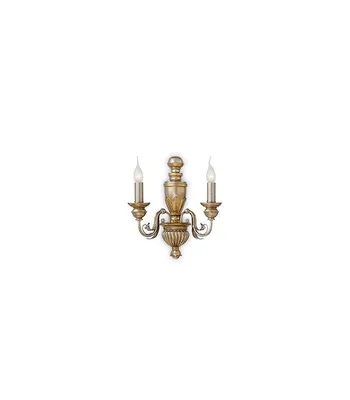 Produktbild von Ideal Lux DORA AP2, Oberfläche, 2 Glühbirne(n), E14, IP20, Gold