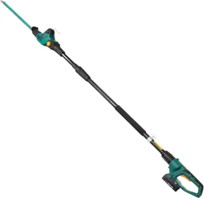 Image de Taille-haies télescopique sans fil - Elagueur sur perche avec portée de 4 m - lame de 45 cm - batterie 20V Li-Ion - tête réglable en 7 positions - Pour le jardin et les arbustes