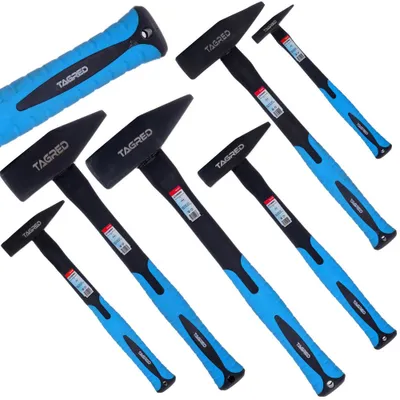 Produktbild von Schlosserhammer Set 6 Stk. Hammer Satz Fiberglass