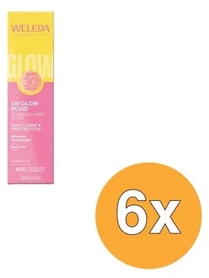 Produktbild von 6x Weleda Sonnenschutzfluid LSF 30 (30 ml)