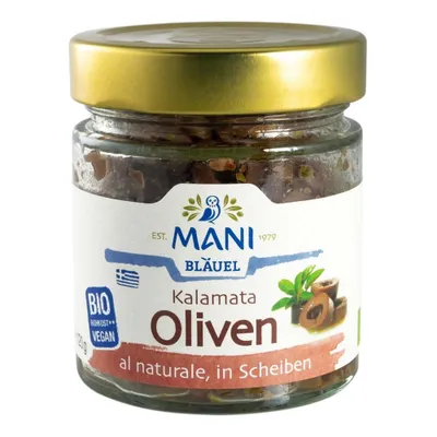Obrázek produktu pro Kalamata olivy - al naturale v plátcích 120g