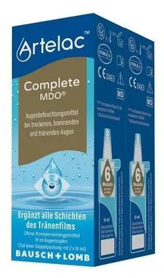 Image de Artelac Complete Mdo Collyre 2X10 ml