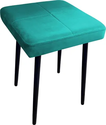 Zdjęcie produktu dla Taboret SQUARE MG VELVET morski