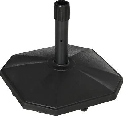 Produktbild von Sonnenschirmständer 22Kg Stabiler Schirmfuß Für Ø32/34/38Mm Masten, Zementfüllung, Ideal Für Garten, Schwarz, Ø46X39H Cm