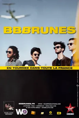 Produktbild von BBBrunes – Tournee 2012 – Plakat / Poster – 40x60 cm