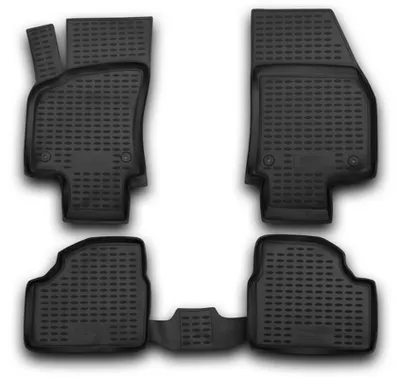 Gummi Fußmatten Set für Opel Astra H, Bj. 2004-2009 (nur Schrägheck), 4-teilig