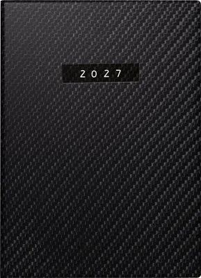 Produktbild von 2027 rido/idé TaschenkalenderTech.II 2T/1S Carbon