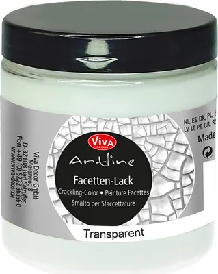 Produktbild von Viva Dekor Facettenlack, transparent, 250 ml 1 Dose