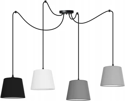 Produktbild von Spinnen Kronleuchter Loft E27 LED – Moderne Pendelleuchte Spinnenlampe Hängelampe Deckenleuchte