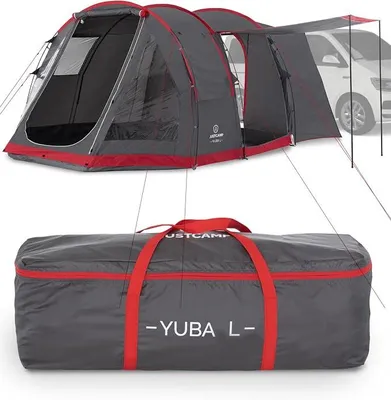 Produktbild von Yuba Bus Vorzelt mit Boden (für 4-5 Personen), Keder 5 & 7 mm, Anbauhöhe 180-220 cm