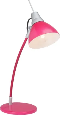 Produktbild von BRILLIANT Tischleuchte Jenny | farbenfrohe Tischleuchte | Metall/Kunststoff | pink | Kopf schwenkbar | 1x E14 max. 40 W