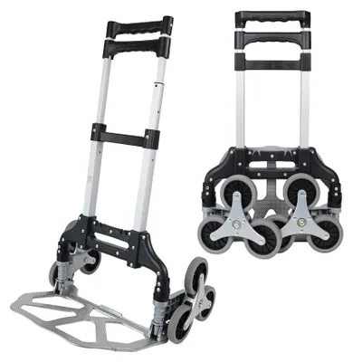Obrázek produktu pro Sáček na schody Dönges, nosnost až 75 kg, barva černá/šedá
