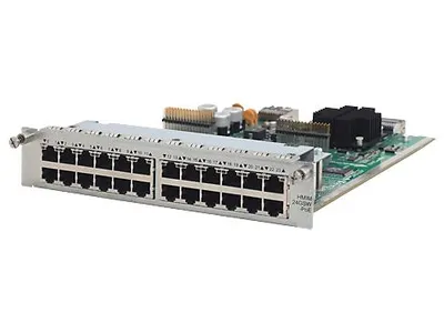 Image de HPE MSR 24-port Gig-T PoE Switch HMIM, Gigabit Ethernet, 1000 Mbps, 1000BASE-T, HP MSR, 210 x 239.9 x 40.1 mm, 1.15 kg