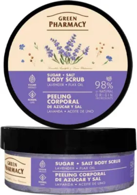 Obrázek produktu pro Green Pharmacy Corp Levandule a lněný peeling 200 ml