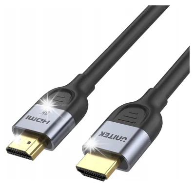 Produktbild von Unitek HDMI-Kabel 2.1 8K 60Hz Schwarz 5m HDR Dolby