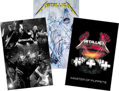 Image de Metallica Poster 3erSet 61 x 91,5 cm