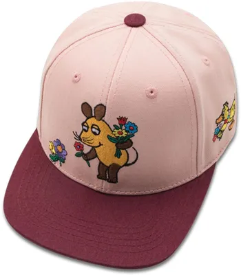 Koaa Snapback Cap Die Maus "Frühling" in rosa