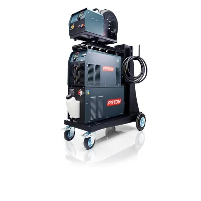 Produktbild von PATON ProMIG-500-15-4-400V WK MIG-Schweißgerät 3-in-1, 15-4 – Industrie-Kit mit 4-Rollen-Drahtvorschub, MIG-Brenner und Inverter