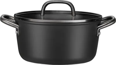 Obrázek produktu pro Zwilling Milano Kochtopf mit Glasdeckel 24 cm schwarz