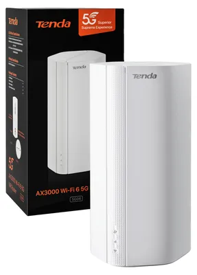 Productafbeelding van Wi-Fi 6 router, downloadsnelheid tot 4,67 Gbps, bereik tot 120 m², compatibel met dual-SIM, 2,5G Ethernet-poort, ondersteunt meer dan 160 apparaten