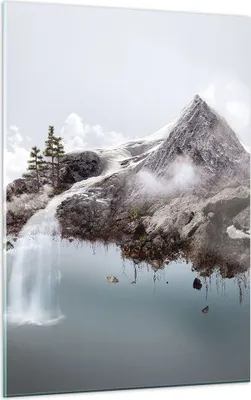 Produktbild von Bilder auf glas - Einteilig - Umwelt Natur - 50x70cm - Glasbilder - Wandbilder - Bilder - Kunstdruck - zum Aufhängen bereit - Wanddekoration aus Glas - Glas Bilder - Wandbild auf Glas - GPA50x70-3548