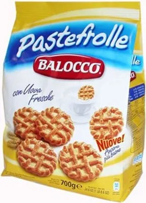 Produktbild von Kekse Pastefrolle 700g italienisches Gebäck Plätzchen Balocco