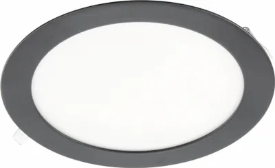 Image de Luminaire LED ORIS PLUS noir 13W 1020lm 4000K 240V encastré IP20 120st LD-ORW13W-NBP-10
