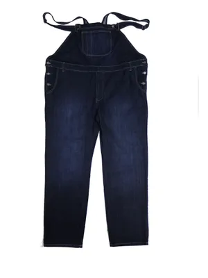Produktbild von Jeans Latzhose in Herrenübergröße von Abraxas, stonewash-blue, Größe:7XL